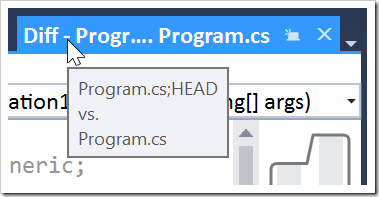 Program.cs;HEAD vs. Program.cs