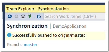 Successfully pushed to origin/master